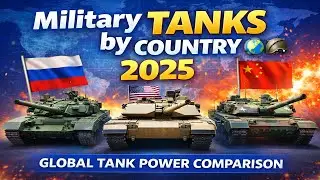 Military Tanks by Country 2025 🌍🪖 | Global Tank Power Comparison