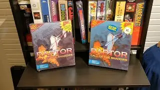 Raptor: Call of The Shadows PC game Unboxing! 1994 DOS Floppy and CD versions! - Apogee