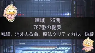 無期迷途　暗域26期　787番の慟哭攻略