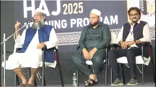 🕋 Haj 2025 Bangalore Training Day 2 | Powerful Guidance by Mufti Aslam Saheb Updates from Haj Bhavan