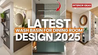 Latest Wash Basin Designs for Dining Room 2025 | Modern Wash Basin Ideas