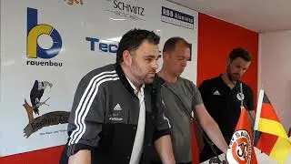 Timon Seibert, Trainer Saar 05, nach dem 0:0 in Salmrohr