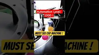 This Cap Sorting Machine Thinks Faster Than You! Insanely Satisfying Automation!
