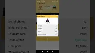 tnp match exchange 22 #ipl #dream #cricket