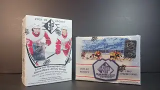 2021-22 SP vs. SPGU Hockey Box RIP #nhl #hockeycards #upperdeck #upperdeckSP #SPGU #SPgameused