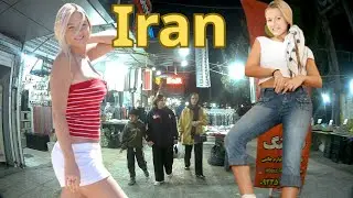 Iranian Market walk : a day with Iranian People at the market 