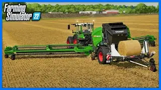 Agco Baler Pack with Windrower (Mod Preview) | Farming Simulator 22