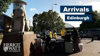 Arriving at Heriot-Watt - Edinburgh Campus