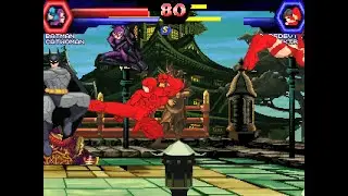 Batman & Catwoman vs Daredevil & Elektra(MARVEL)
