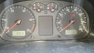 Vw t4 1.9td dash lights going mental