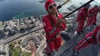CN Tower Edge Walk Toronto!