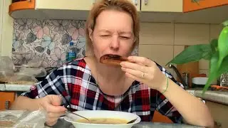 На обед уха, самая снежная зима, покупки, мукбанг 
