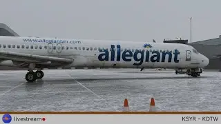 [XP12.4] New years stream | Dancing on ice | Rotate MD80 | Allegiant