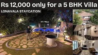 Budget- Friendly Villa Near Lonavala Station | 5 BHK Villa for Family and Group