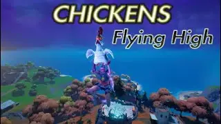 Fortnite* How to Fly in Season 6 Chapter 2. Fly a Chicken.