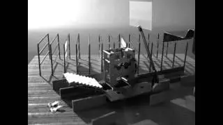 cinemagraphic landscape stop motion