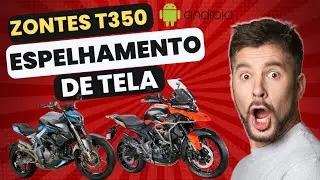Zontes t350x espelhamento de tela sistema  Android