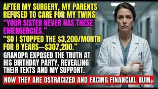 My Parents Refused to Care for My Twins After My Accident, So I Canceled the $307,000 I'd Been...