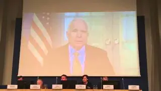 John McCain welcome speech on 