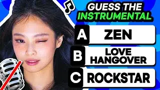 KPOP INSTRUMENTAL CHALLENGE 🔥 Multiple Choice - KPOP QUIZ