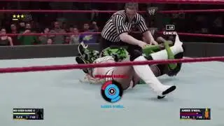 WWE2K18 - Monday night Raw war: Neo Queen Barbie vs Amber O&rsquo; Neal !!!! 😐🙂😊
