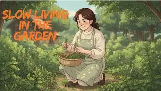 A Quiet Spring Morning 🌱 Ghibli-Style Slow Living Garden | #ghibli