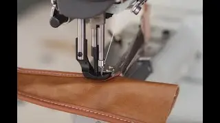 How to install binder attachments for CB6900 leather bag sewing machine