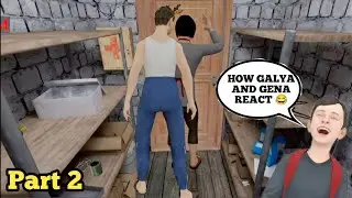 Schoolboy Runaway Stealth - How Galya And Gennady React On Different Things 😂 Full Gameplay 