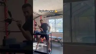 Band work for explosive start💪