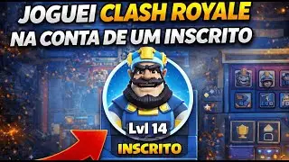 JOGUEI NA CONTA DE UM INSCRITO 🎮🏆 (AO VIVO)I