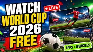 How to Watch FIFA World Cup 2026 for FREE ⚽ Best Live Stream Apps & Websites