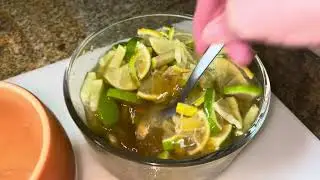 Honey Lime Syrup Tea Starter