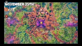 Fortnite Corruption Spreading (Day 1-70) - The Cube Queen Preparing Island