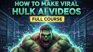 “AI Se Viral Hulk Video Kaise Banaye? 😱 100M+ Views Secret | Full Course”