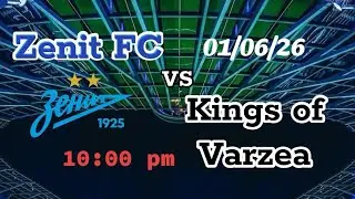 Zenit FC vs Kings of Varzea 01.06.26 first half  Winter season -2026