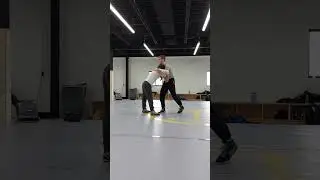 Footsweep From Double Underhooks