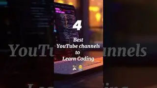 4 Best YouTube Channels to learn programming 🤔⏳ #trending #viralshort #coding #knowledge #tech