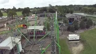 Roller Coaster Front Seat on-ride HD POV Wicksteed Park, Kettering