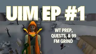 UIM Progress Series #1) The 99 Firemaking Grind (Like every other OSRS Ironman Series)