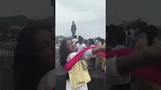 statue of unity 😍😍#music #trending #statueofunity #views #viral #shorts #youtubeshorts #village