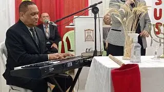 Pastor Carlos Caruaru com Maestro Elias Cust&oacute;dio