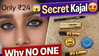 ₹24 Best Ayurvedic Kajal That Beats High-End Brands 😱| Smudge Proof, eye-safe & affordable!
