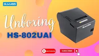 Unboxing Buvvas HS-802UAI Thermal Receipt Printer