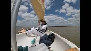 lake Houston snark sailing in tight circles