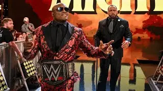 Bobby Lashley Stylish Entrance as WWE Champion: WWE Raw, Jan. 31, 2022