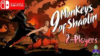 9 Monkeys of Shaolin 2 Players Sub Espa&ntilde;ol Nintendo Switch Full Game Longplay