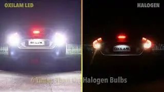 OXILAM 3156 / 3157 LED Bulbs with Projector | Super Bright 6500K White