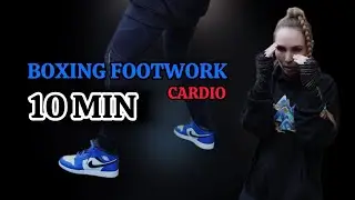 BOXING FOOTWORK CARDIO 👣 Train Your Feet Like a Champion (All Levels)