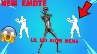 Streamers React to NEW EMOTE Extraterrestrial | Lil Uzi Alien Meme