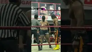 wrestler and referee made fun of fat guy man boobs 😂😂 #shorts #funny #wwe
